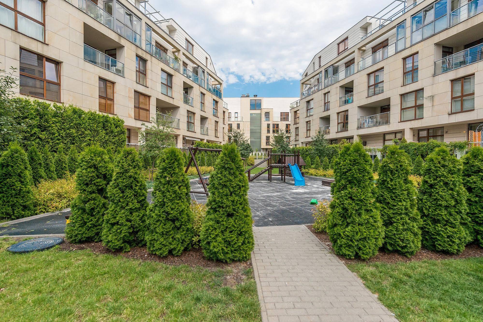 Wilanow Luxury Serviced Apartments Warschau Exterior foto