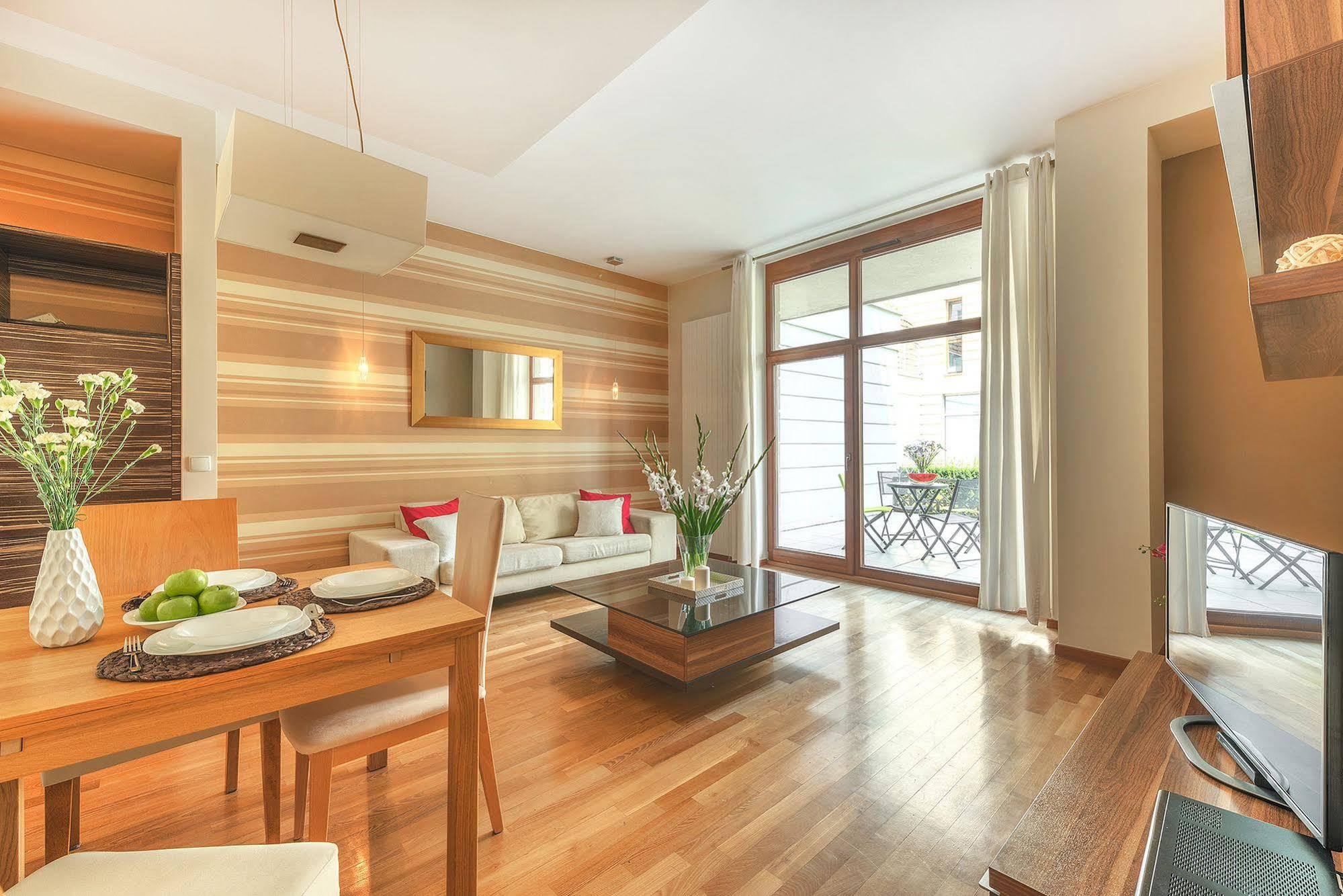 Wilanow Luxury Serviced Apartments Warschau Exterior foto