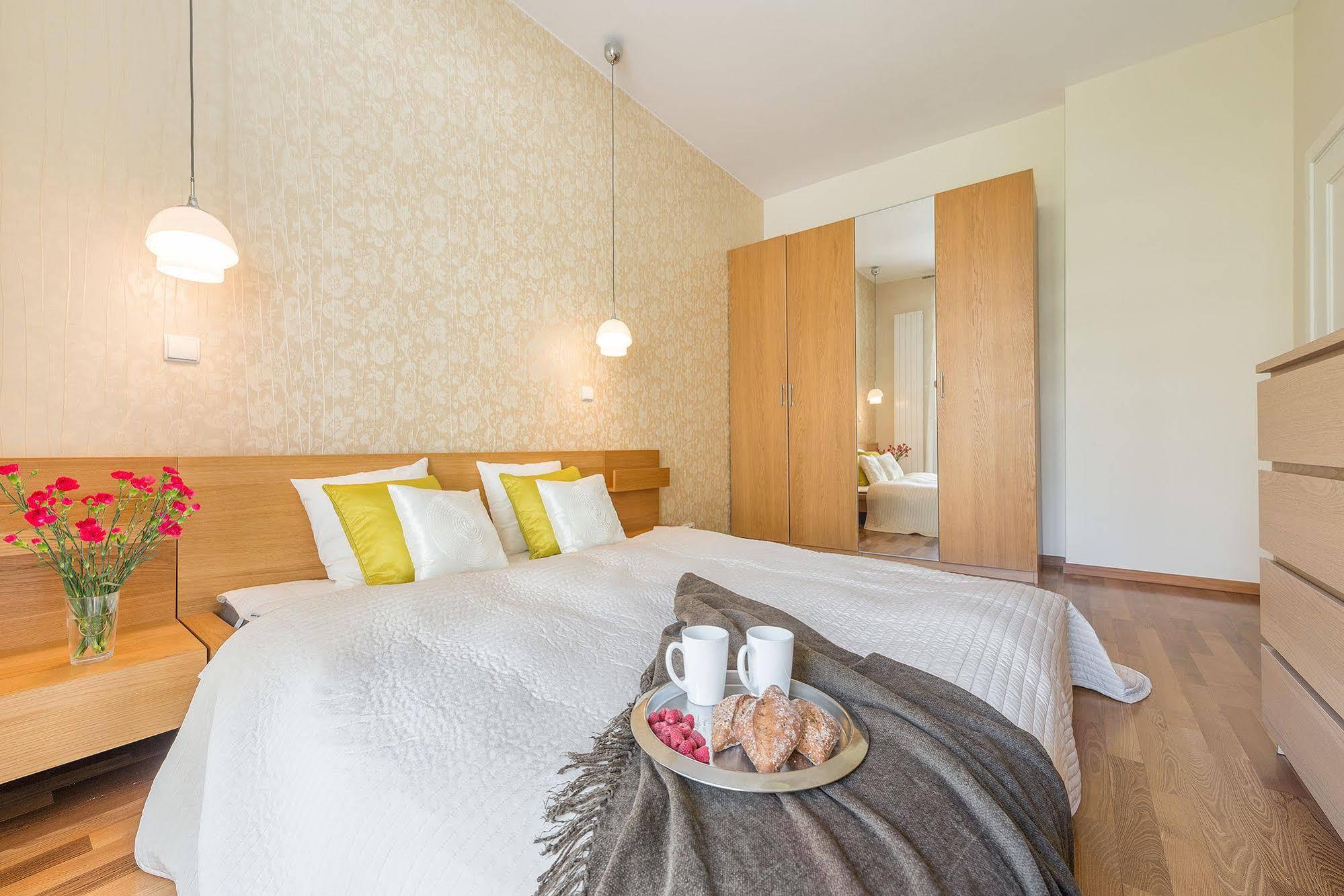 Wilanow Luxury Serviced Apartments Warschau Exterior foto
