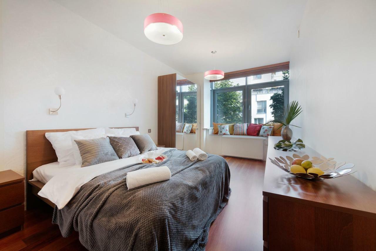 Wilanow Luxury Serviced Apartments Warschau Exterior foto